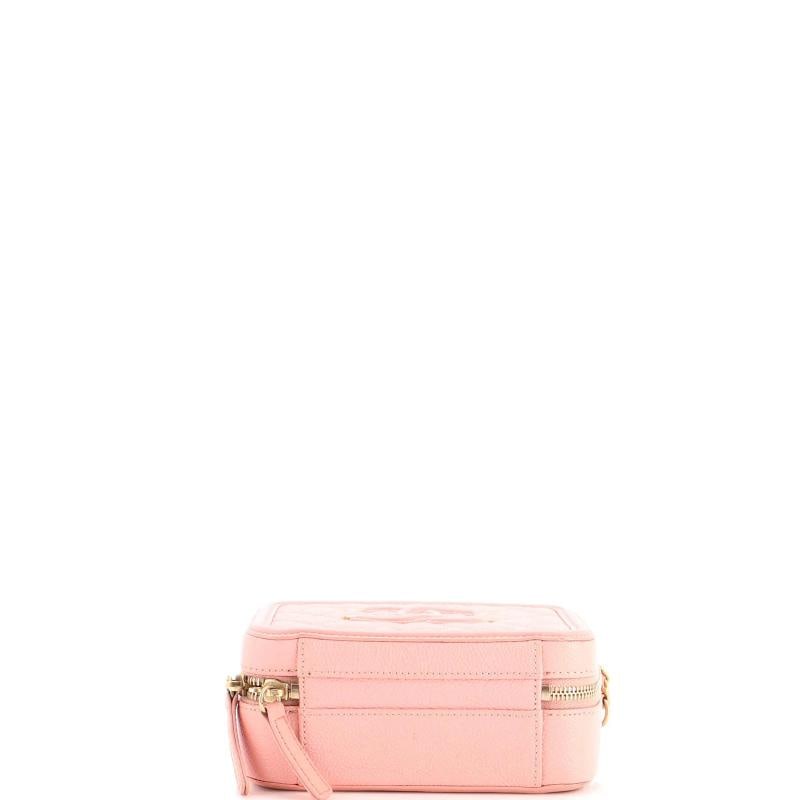 Chanel Filigree Vanity Case Quilted Caviar - 4