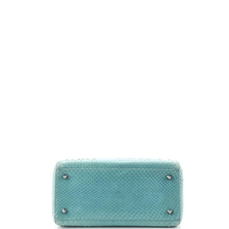 Christian Dior Lady Dior Bag Python Medium - 4