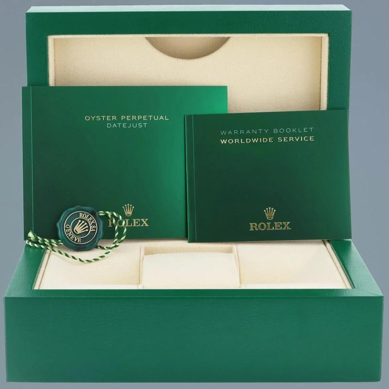 2002 Rolex DateJust 16233 Champagne Diamond 36mm Two Tone Yellow Gold Jubilee - 7