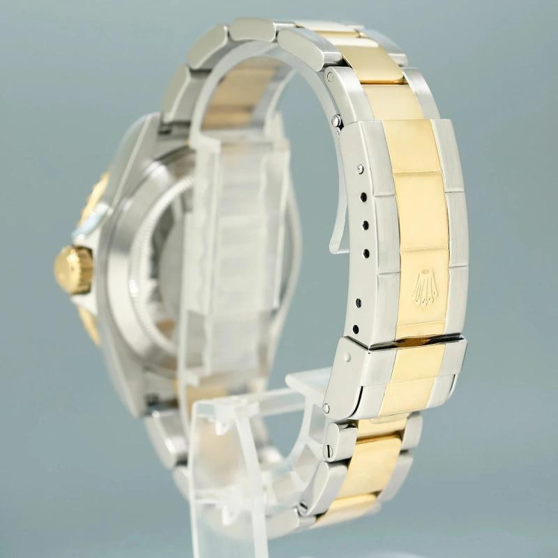 MINT 2005 Rolex 16613LB Submariner Gold Steel Two Tone Gold 40mm Sunburst Blue - 4