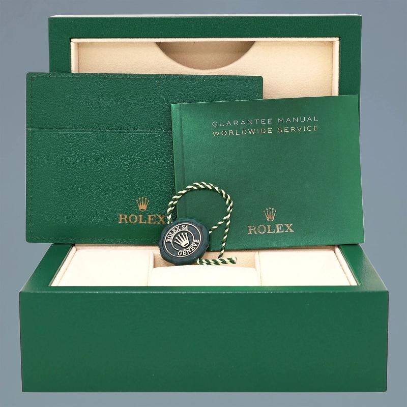 MINT 2005 Rolex 16613LB Submariner Gold Steel Two Tone Gold 40mm Sunburst Blue - 5