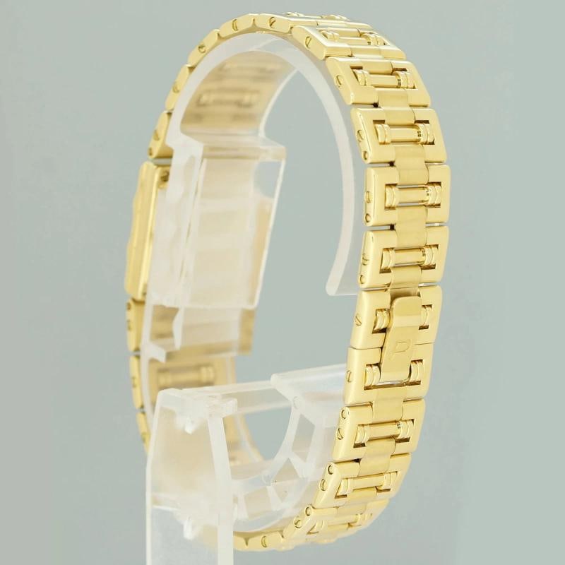Ladies Piaget Dancer 14mm Ref 15217k81 Mother Of Pearl Diamond 18k Yellow Gold - 4