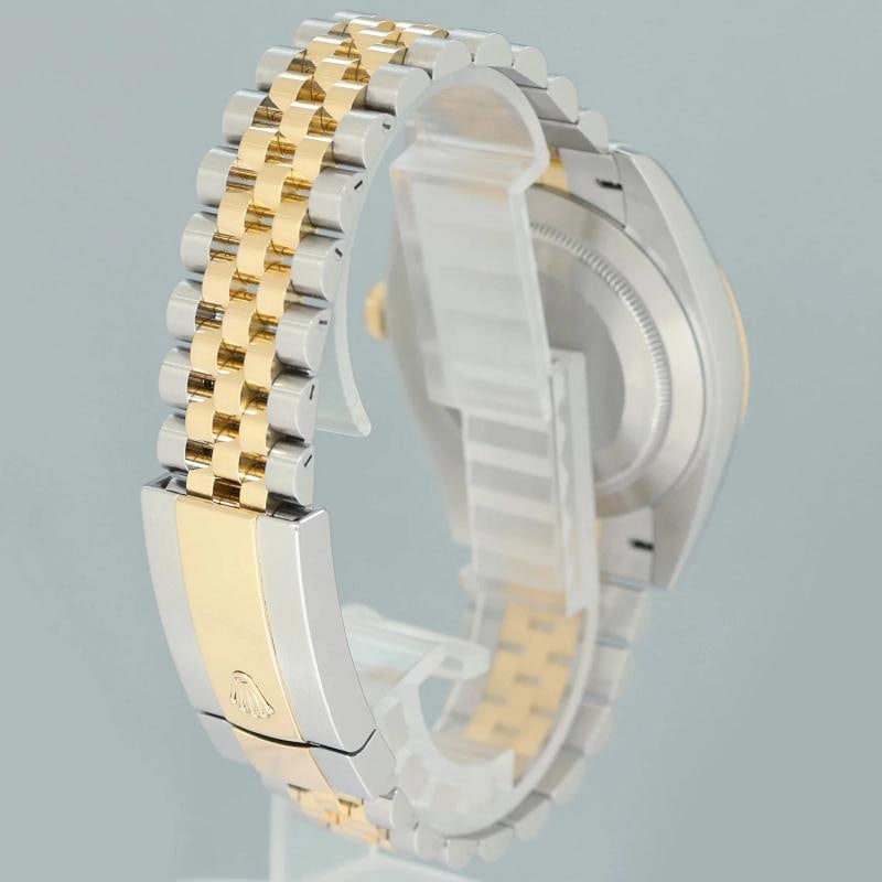 2026 NEW 126333 Rolex DateJust 41 Two Tone Jubilee Gold 41m Green Roman Watch - 6