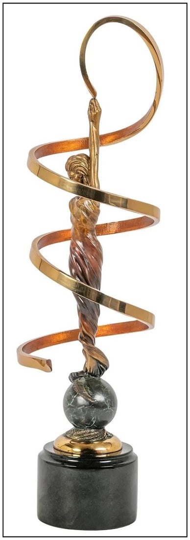 James Lacasse Signed Bronze Sculpture - 2