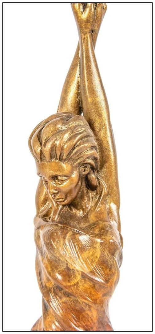 James Lacasse Signed Bronze Sculpture - 4