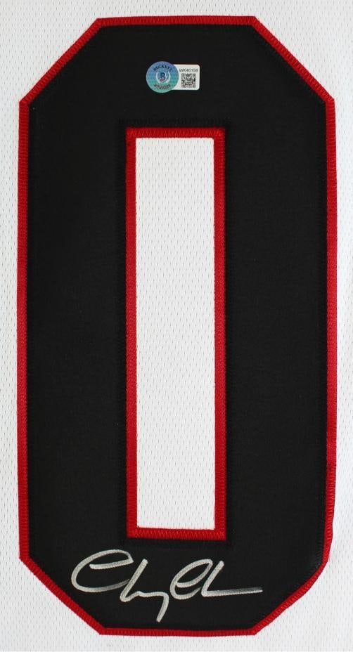 Chevy Chase Christmas Vacation Signed White Fanatics Jersey BAS Witnessed - 7