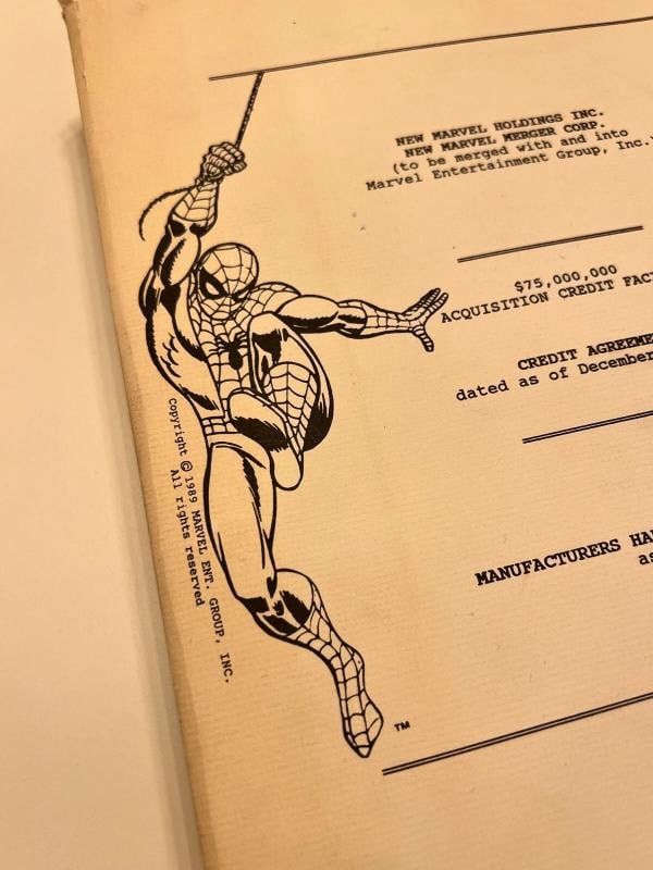 Stan Lee Marvel Holdings Merger w/ Marvel Entertainment Credit Agreement Doc - 3