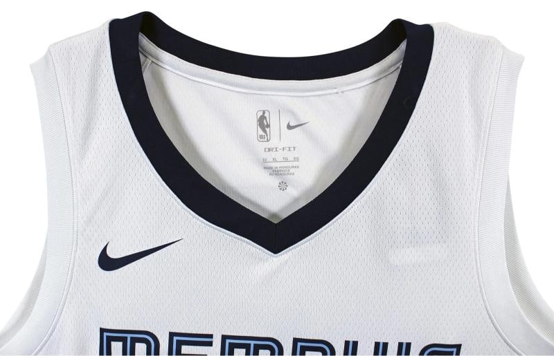 Ja Morant Signed White Nike Swingman Jersey (Beckett) - 6