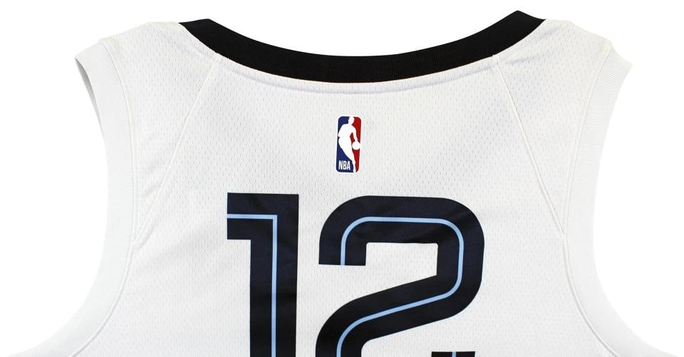 Ja Morant Signed White Nike Swingman Jersey (Beckett) - 7