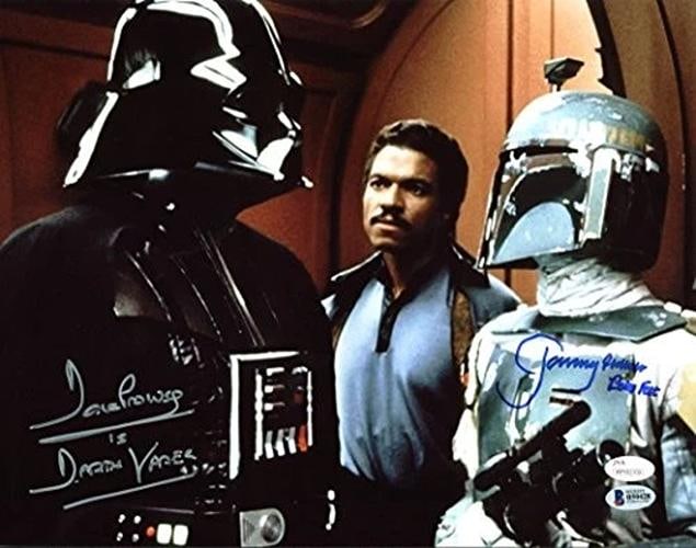 David Prowse & Jeremy Bulloch Signed 11x14 Star Wars Photo (Beckett) - 3