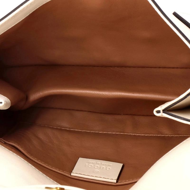 Gucci Broadway Pearly Bee Shoulder Bag Embellished Leather Mini - 5