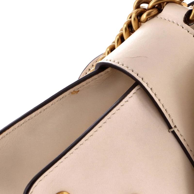 Gucci Broadway Pearly Bee Shoulder Bag Embellished Leather Mini - 6