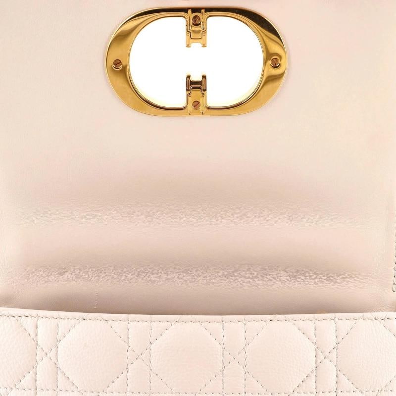 Christian Dior Caro Bag Cannage Quilt Calfskin Small - 7