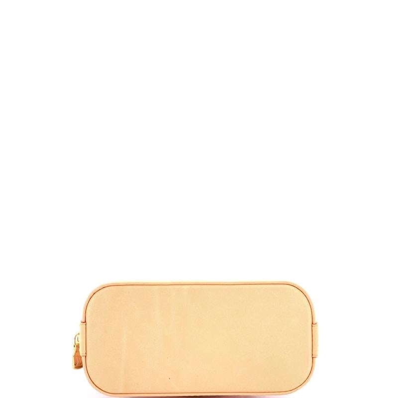 Louis Vuitton Alma Charm Chain Handbag Monogram Vernis Nano - 4