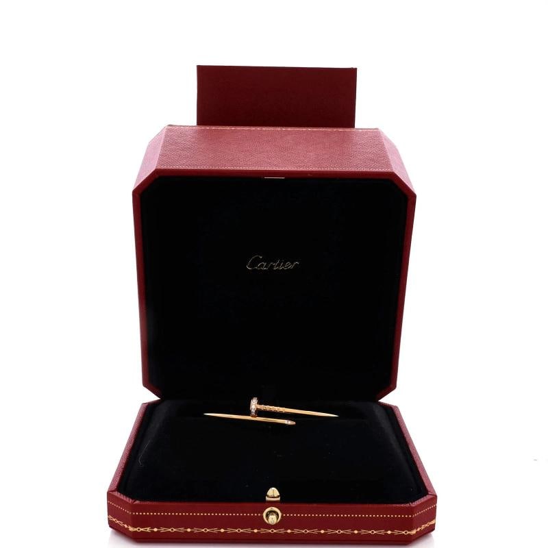 Cartier Juste un Clou Bracelet 18K Rose Gold with Diamonds Small - 2