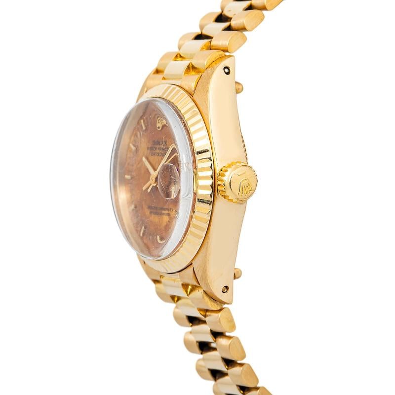 Rolex Datejust 6917 Oyster Yellow Gold 18k Yellow Gold Stick Automatic 26mm - 3