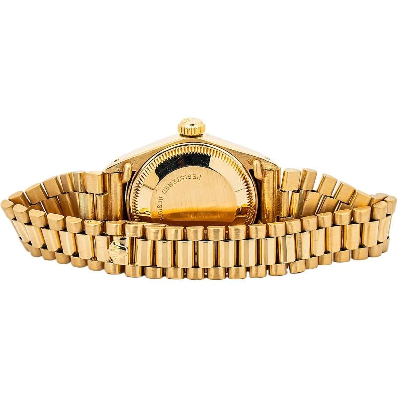 Rolex Datejust 6917 Oyster Yellow Gold 18k Yellow Gold Stick Automatic 26mm - 5