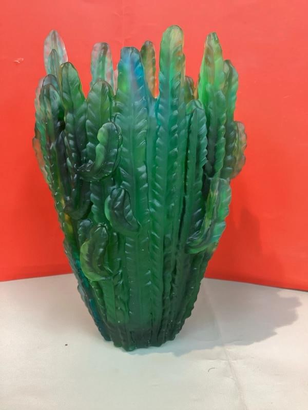 daum france crystal vase - 3