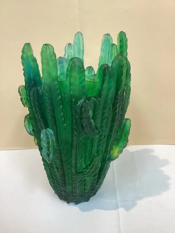 daum france crystal vase - 5