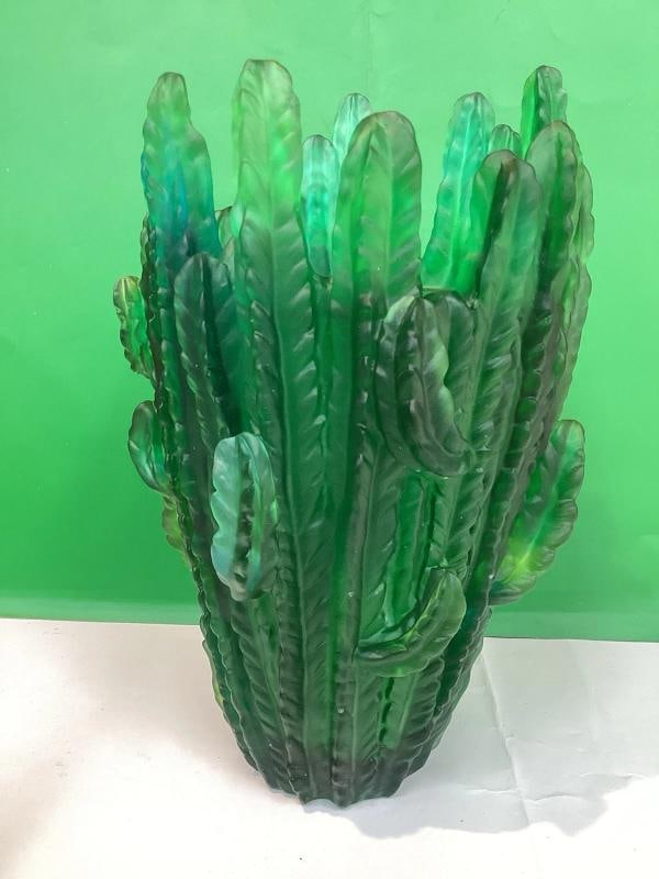 daum france crystal vase - 8