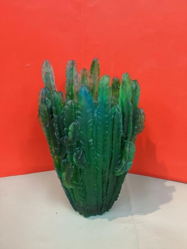 daum france crystal vase - 9