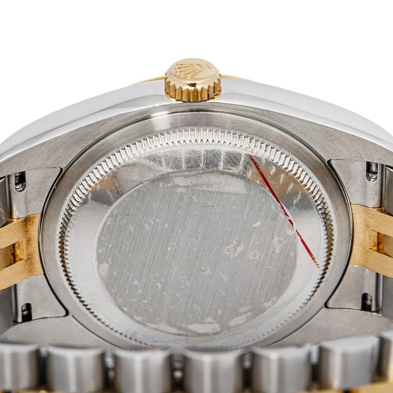 Rolex Datejust 116233 Jubilee 18K Yellow Gold Two Tone White Dial Automatic 36mm - 6