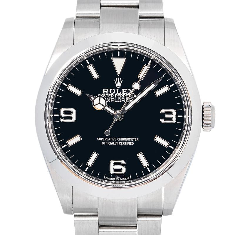 Rolex Explorer I 214270 Oyster Stainless Steel Black Automatic 39mm - 2