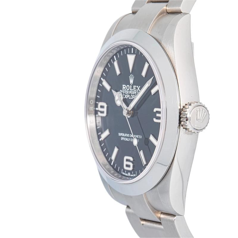 Rolex Explorer I 214270 Oyster Stainless Steel Black Automatic 39mm - 3