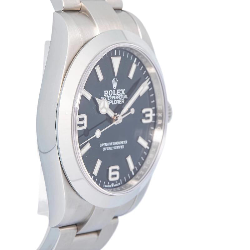 Rolex Explorer I 214270 Oyster Stainless Steel Black Automatic 39mm - 4