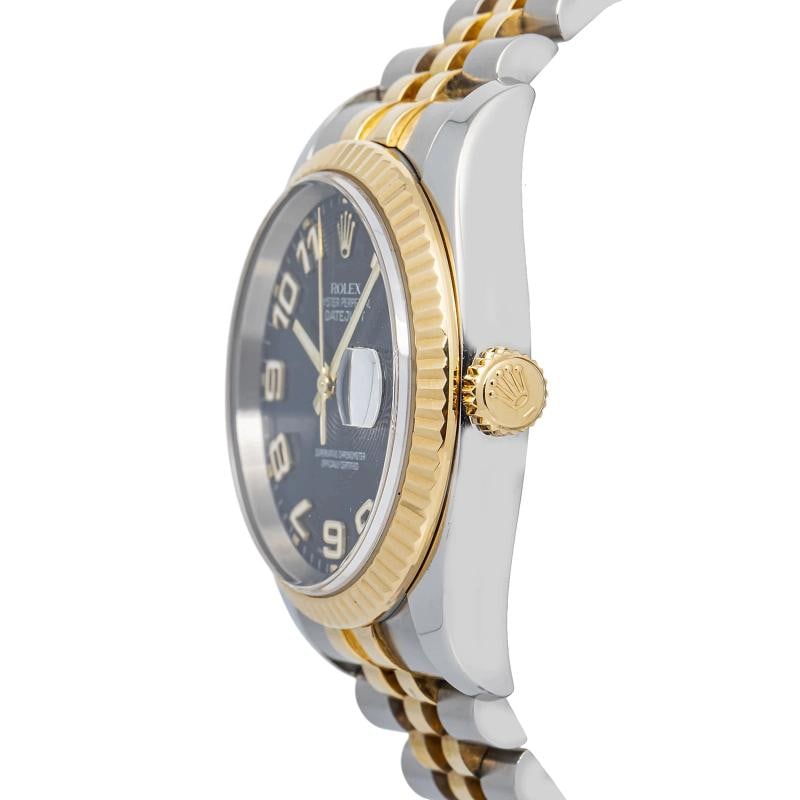 Rolex Datejust 116233 Jubilee 18K YG Two Tone Blue Dial Automatic 36mm - 3