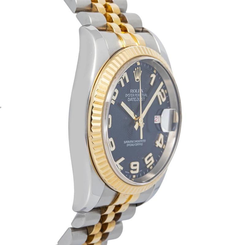 Rolex Datejust 116233 Jubilee 18K YG Two Tone Blue Dial Automatic 36mm - 4