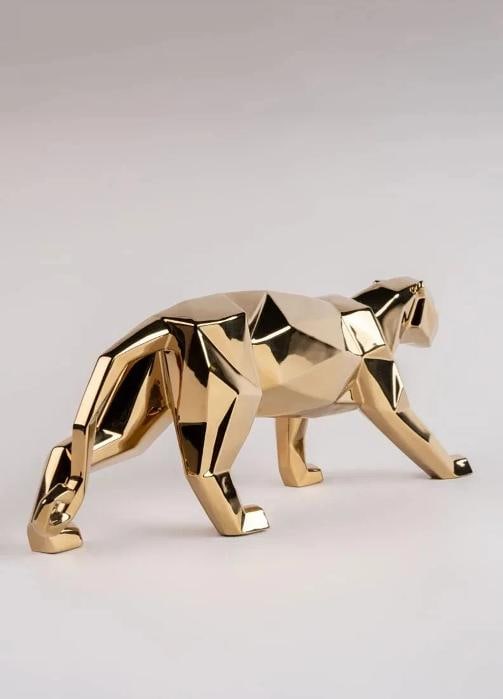Lladrƒ² Panther Sculpture Gold Limited Ref. 01009580 - Official - 3