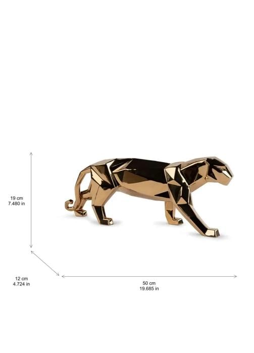 Lladrƒ² Panther Sculpture Gold Limited Ref. 01009580 - Official - 5