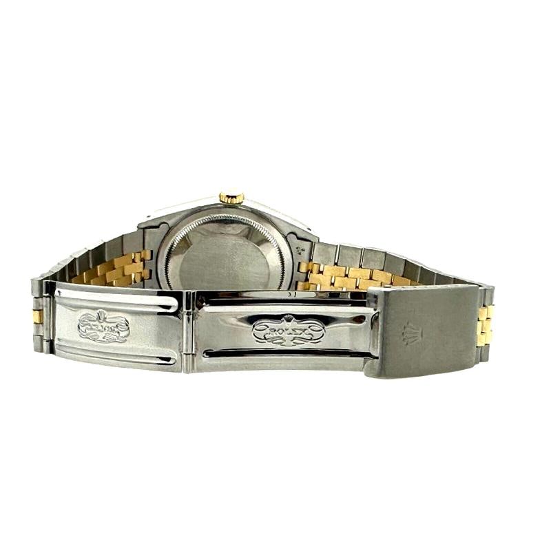 Rolex Datejust 16233 36mm Jubilee Dial 18K Yellow Gold Stainless Steel - 8