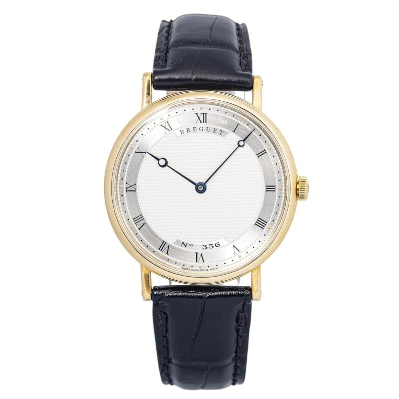 Breguet Classique 5157BA/11/9V6 Leather Strap 18k YG Silver Auto 38mm (1 of 6)