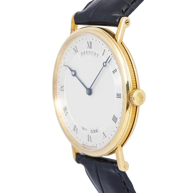 Breguet Classique 5157BA/11/9V6 Leather Strap 18k YG Silver Auto 38mm - 3