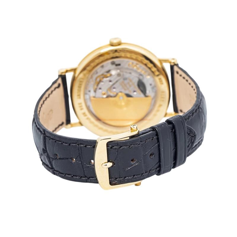 Breguet Classique 5157BA/11/9V6 Leather Strap 18k YG Silver Auto 38mm - 5
