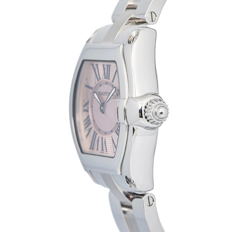 Cartier Roadster W62017V3 Stainless Steel Pink Dial Quartz 32mm x 36mm - 3