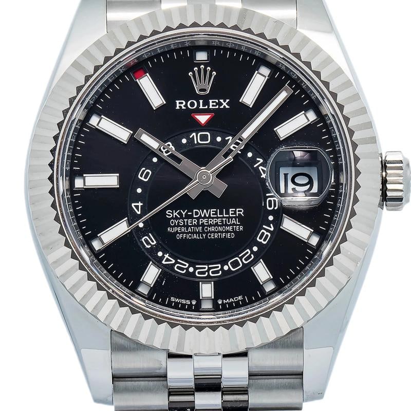 Rolex Sky-Dweller 336934 2025 Card Jubilee Steel Black Index Auto 42mm - 2