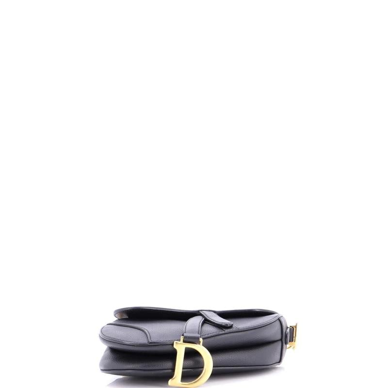 Christian Dior Saddle Handbag Leather Mini - 4