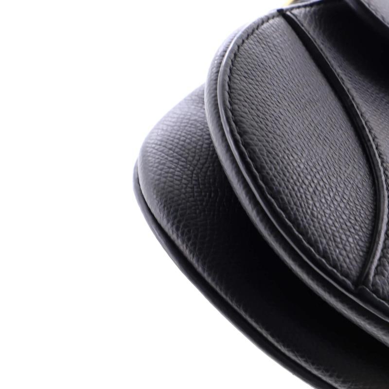 Christian Dior Saddle Handbag Leather Mini - 7