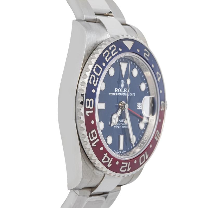 Rolex GMT-Master II Pepsi 126719BLRO Oyster 18k WG Blue Dial Auto 40mm - 4