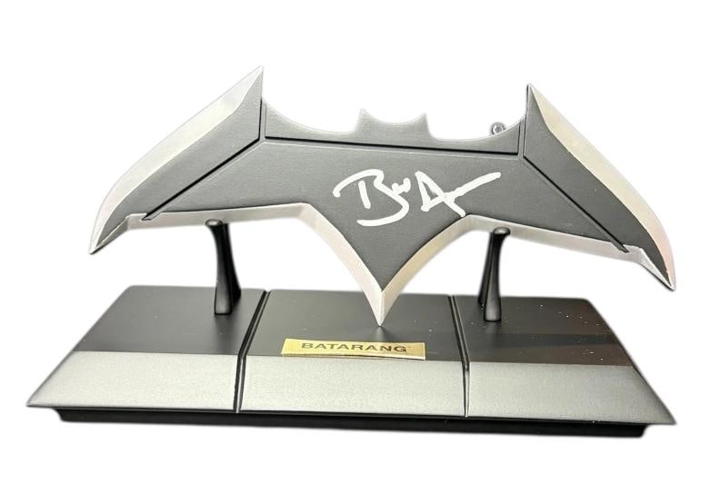 Ben Affleck Signed Autograph Noble Collection Batarang Justice League Beckett - 2