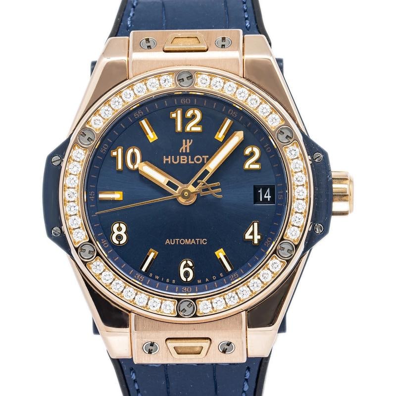 Hublot Big Bang 465.OX.7180.LR.1204 Bracelet RG Blue Arabic Auto 40mm - 2
