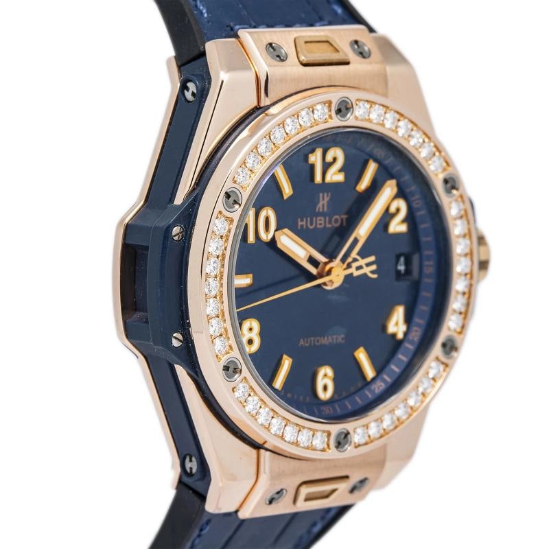 Hublot Big Bang 465.OX.7180.LR.1204 Bracelet RG Blue Arabic Auto 40mm - 4