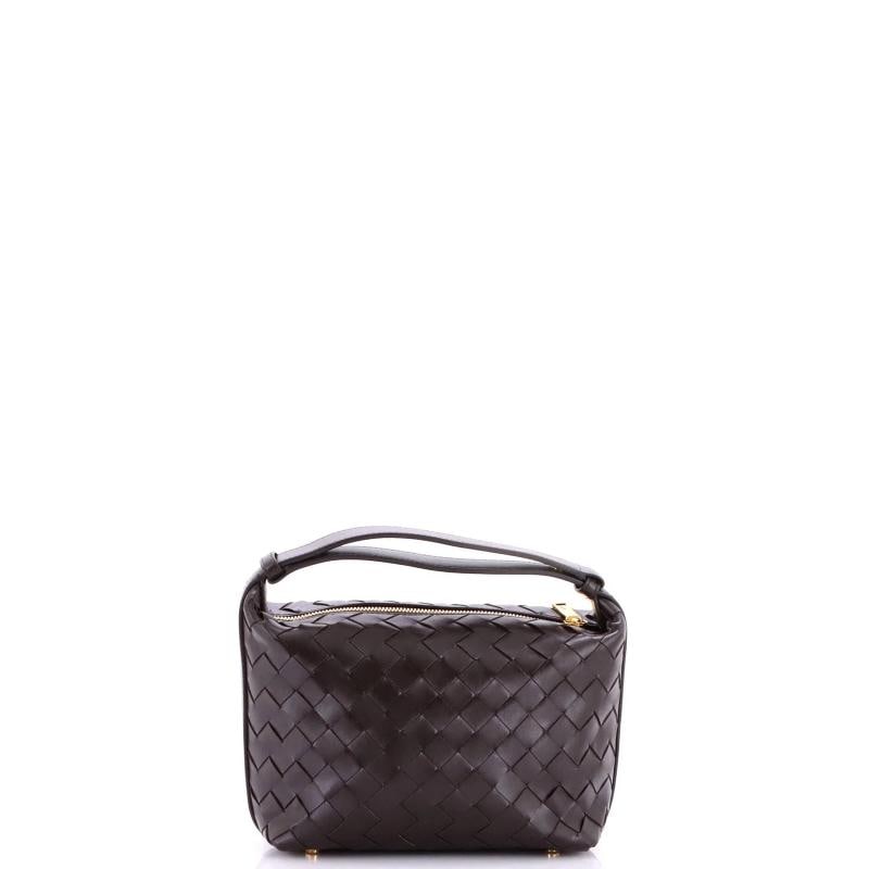 Bottega Veneta Wallace Shoulder Bag Intrecciato Nappa Mini - 3