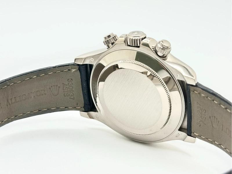 Rolex Daytona Cosmograph 116519 40mm 18k White Gold Black Dial Box Paper - 8