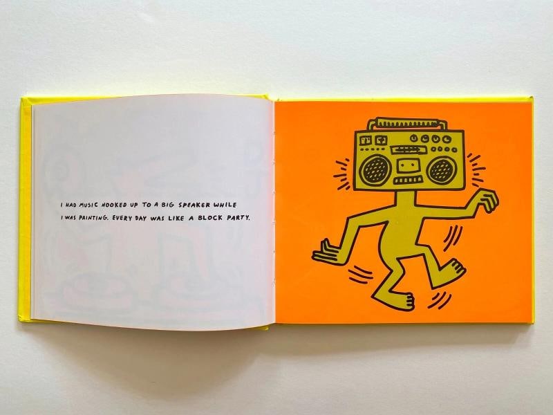 KEITH HARING ESTATE RARE 1999 1ST ED "DANCE" COLLECTOR'S HARDCOVER POP ART BOOK - 3