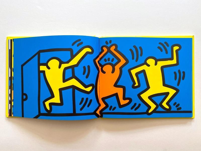 KEITH HARING ESTATE RARE 1999 1ST ED "DANCE" COLLECTOR'S HARDCOVER POP ART BOOK - 9