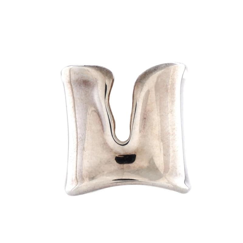 Tiffany & Co. Elsa Peretti Split Ring Sterling Silver